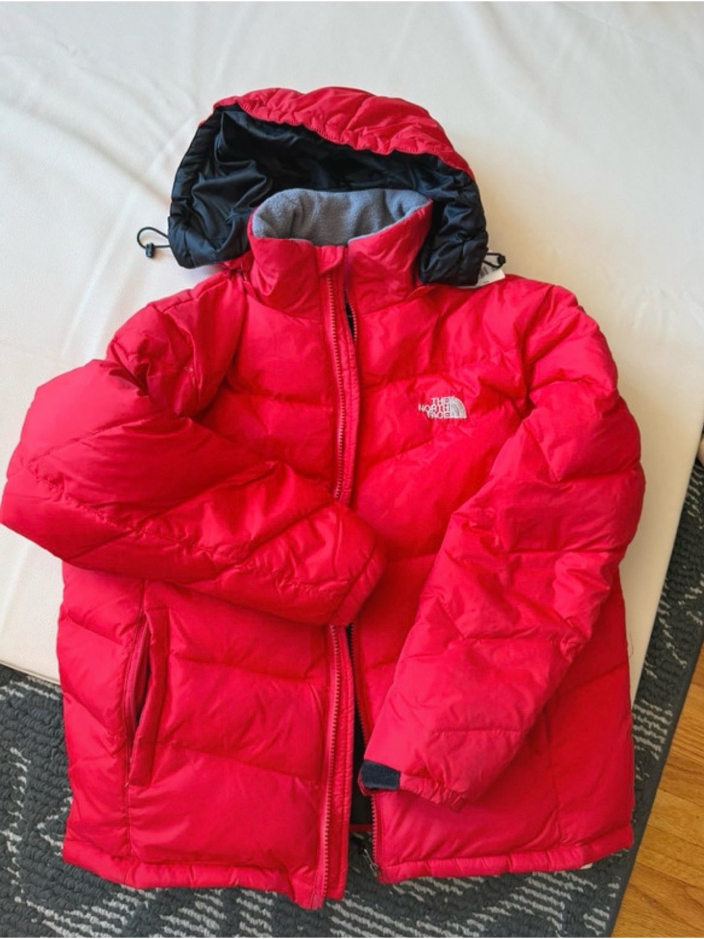 The North Face Red Puffer Jacket
